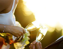 Sungai Tinggi Beach Villa - Wine glass